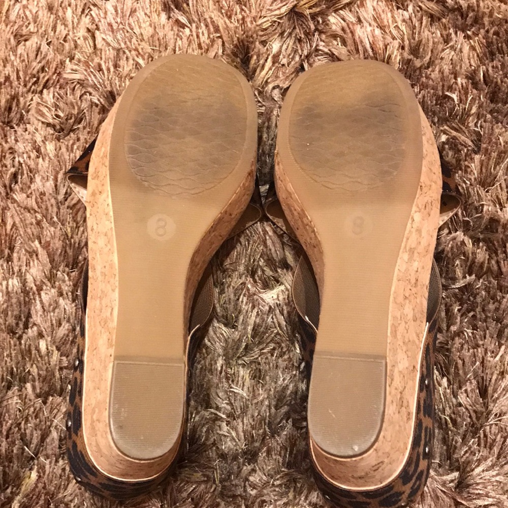 Leopard wedges - Picture 2 of 3